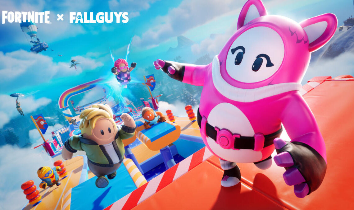 Fall Guys is now in Fortnite's battle royale mode for a limited time