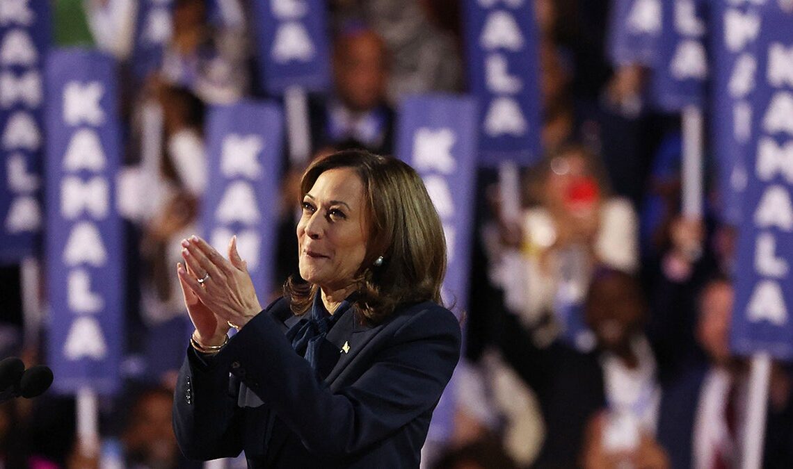 Kamala Harris takes the stage on Day 4 of the Democratic National Convention