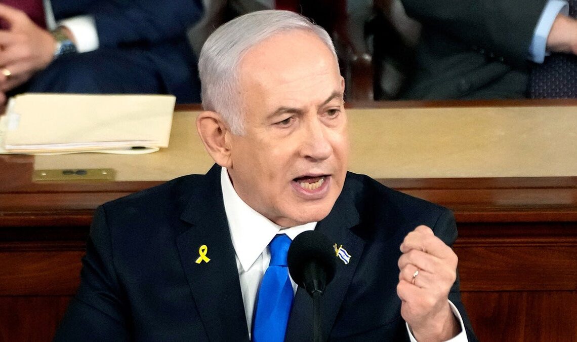 Netanyahu speaks to US Congress