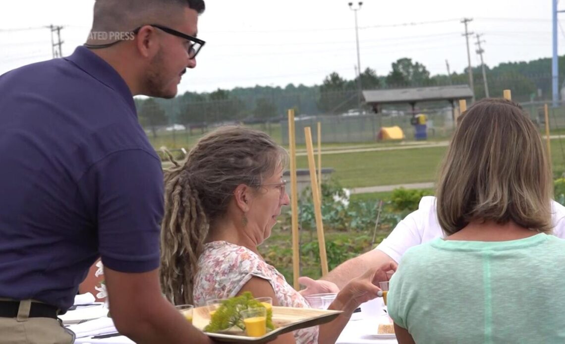 Ohio prison holds public five-course meal on facility grounds