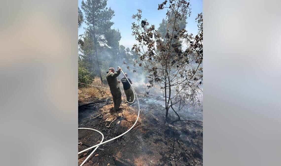 Members of the rapid response unit respond to more Hezbollah rocket attacks on Kibbutz Manara