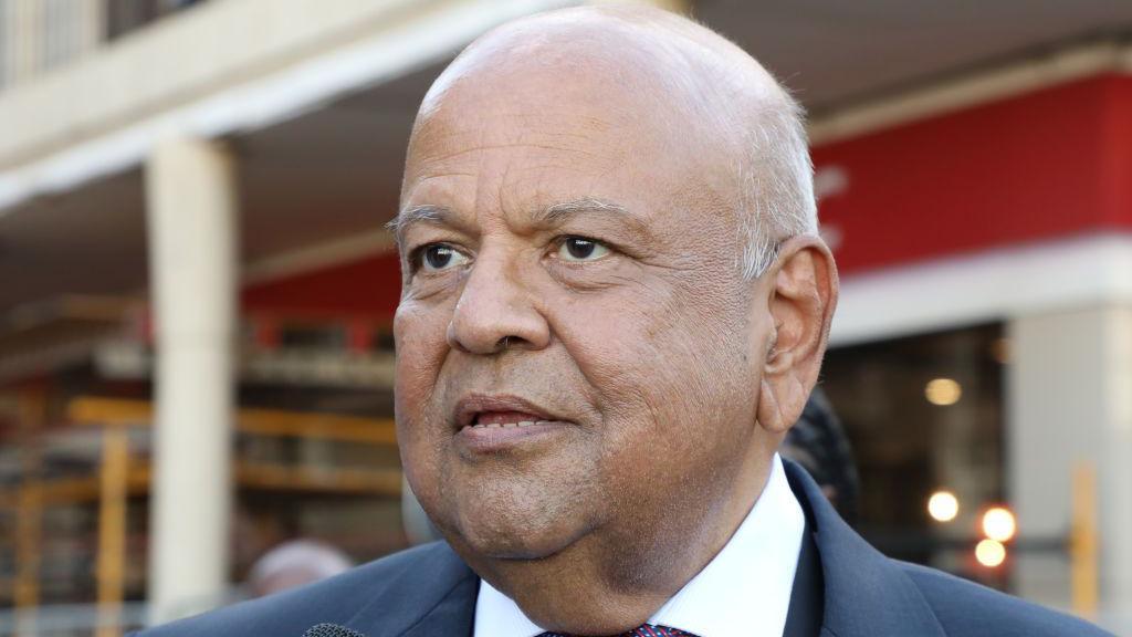 Minister of Public Enterprises Pravin Gordhan at the 2023 State Of The Nation Address (SONA) at Cape Town City Hall on 9 February 2023 in Cape Town, South Africa