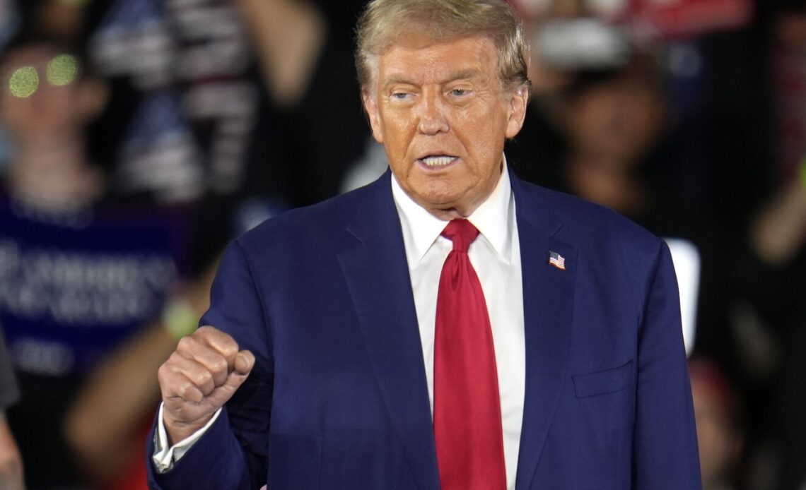 Trump is set to respond to Harris on immigration during his visit to a small Wisconsin town