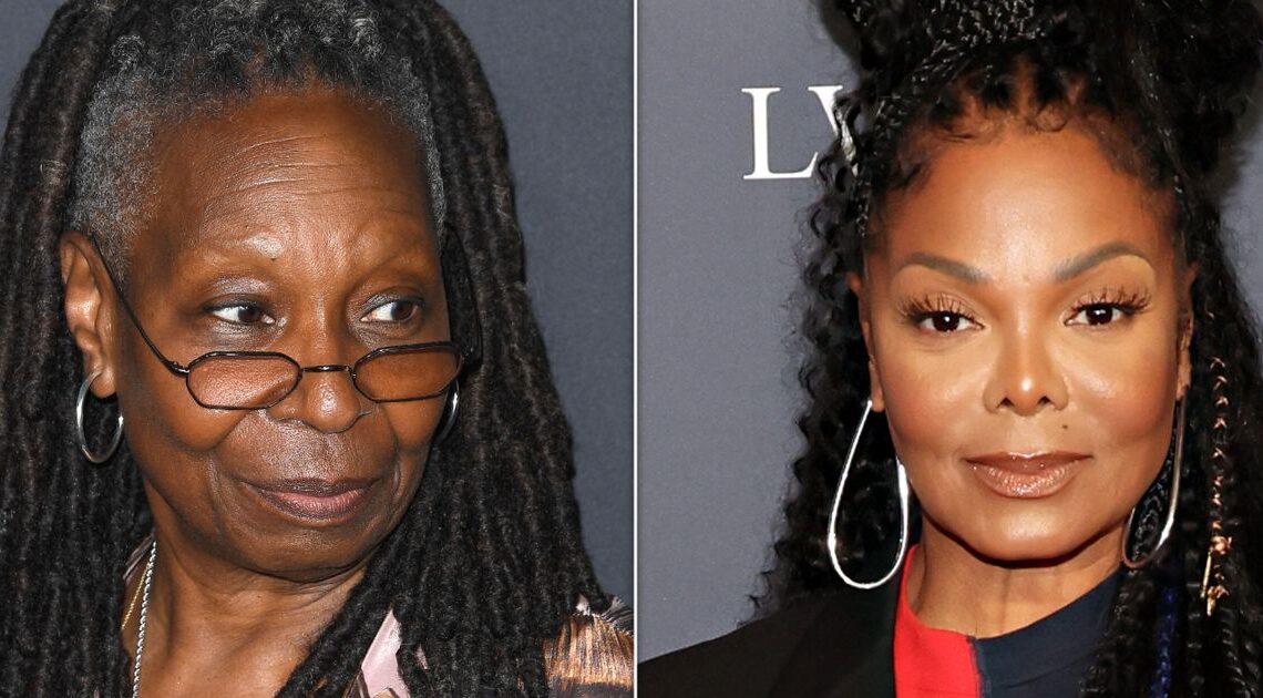 Whoopi Goldberg Reacts To Janet Jackson's Kamala Harris Claim