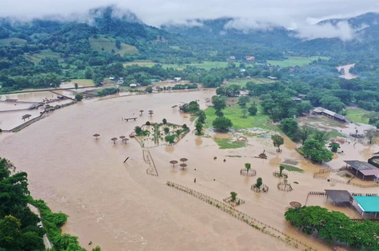 Thailand Elephant Park Flooding