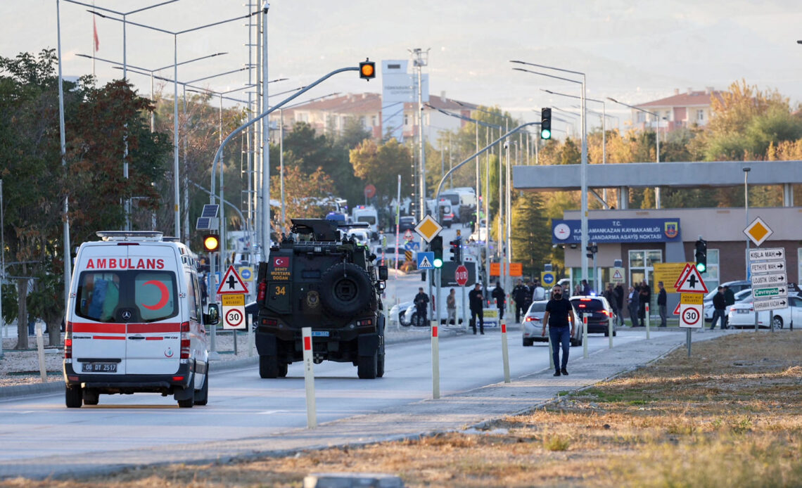 At least 5 killed in 'terrorist attack' on Turkish defense company