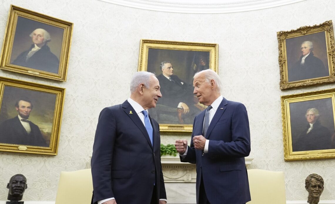 Biden 'deeply concerned' about the release of secret documents on Israel's attack plans