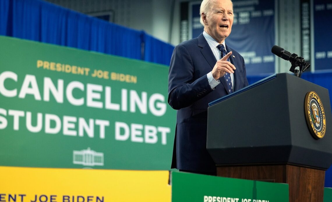 Biden's student loan cancellation is put on hold again after day of legal whiplash