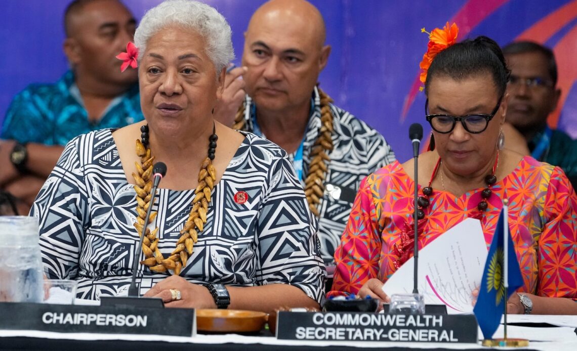 Climate-threatened Pacific Islands criticize Australia at Commonwealth meeting