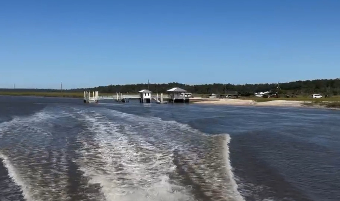 Sapelo Island dock