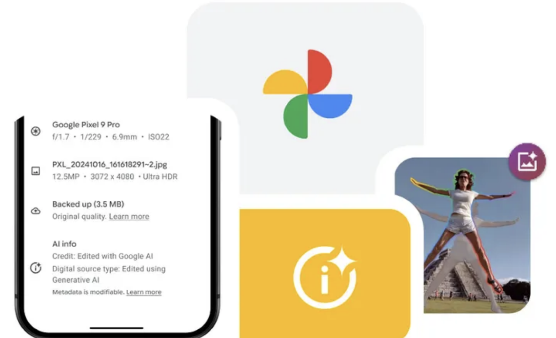 Google Photos will show when images have been modified with AI