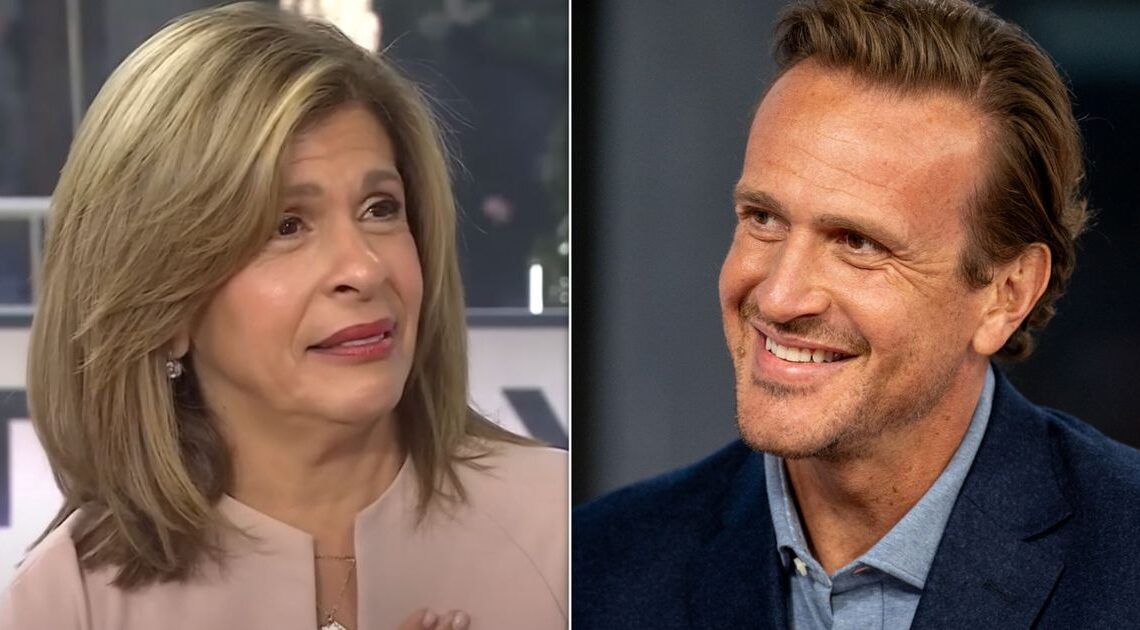 Hoda Kotb Tears Up After Jason Segel Interview