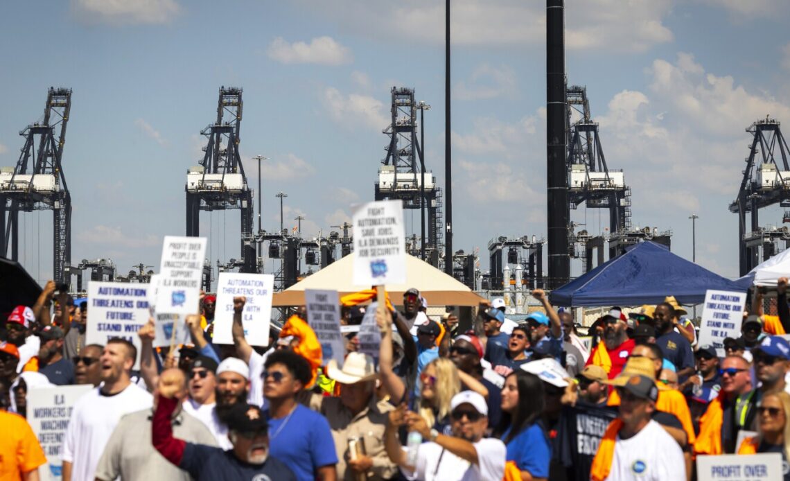 How Biden could invoke a 1947 law to try to suspend dockworkers' strike