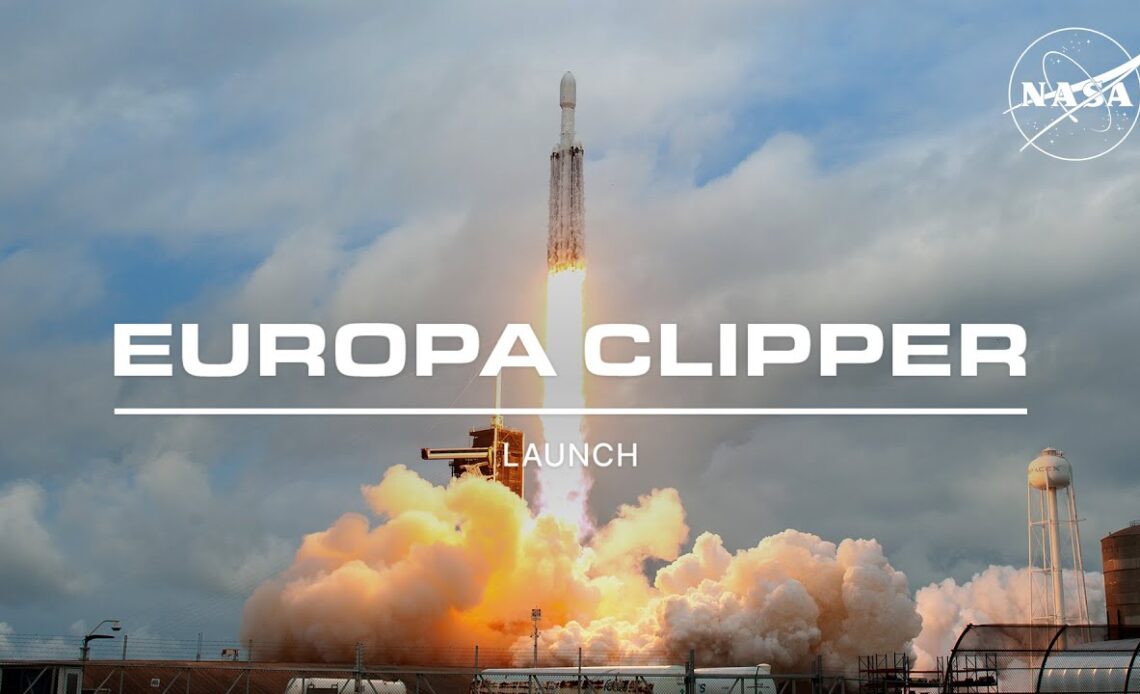 NASA's Europa Clipper Launch - YouTube