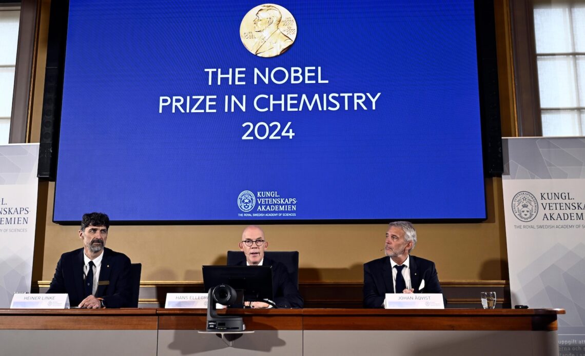 Nobel Prize in chemistry awarded to David Baker, Demis Hassabis and John Jumper for work on proteins