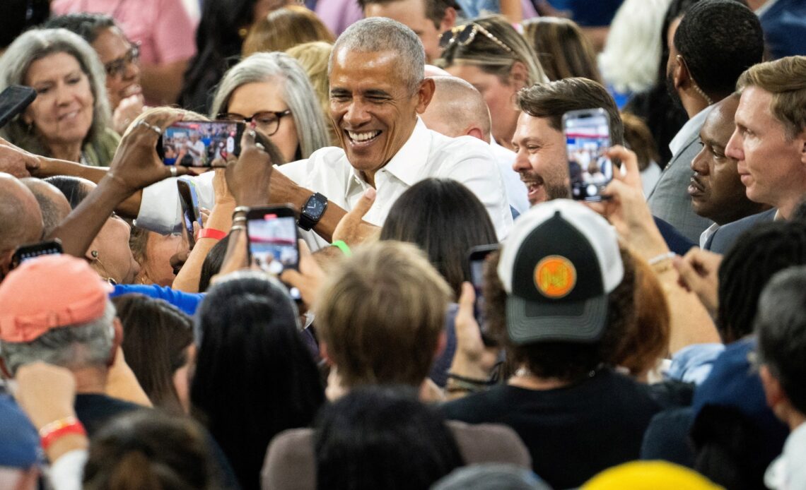 Obama rallies for Harris in swing state and questions Trump’s competence | US Election 2024 News