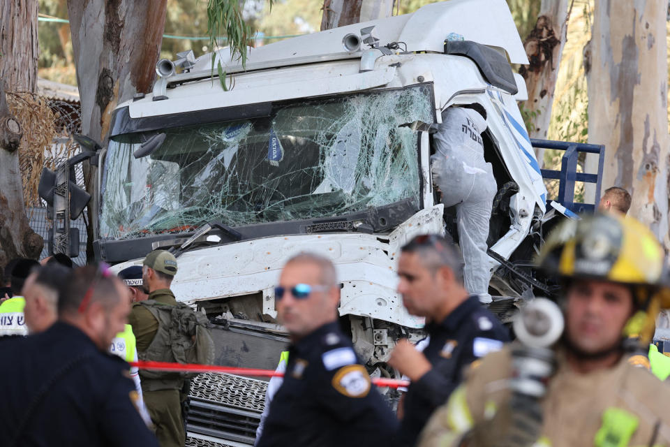 Image: ISRAEL-PALESTINIAN-CONFLICT-RAMMING (JACK GUEZ / AFP - Getty Images)