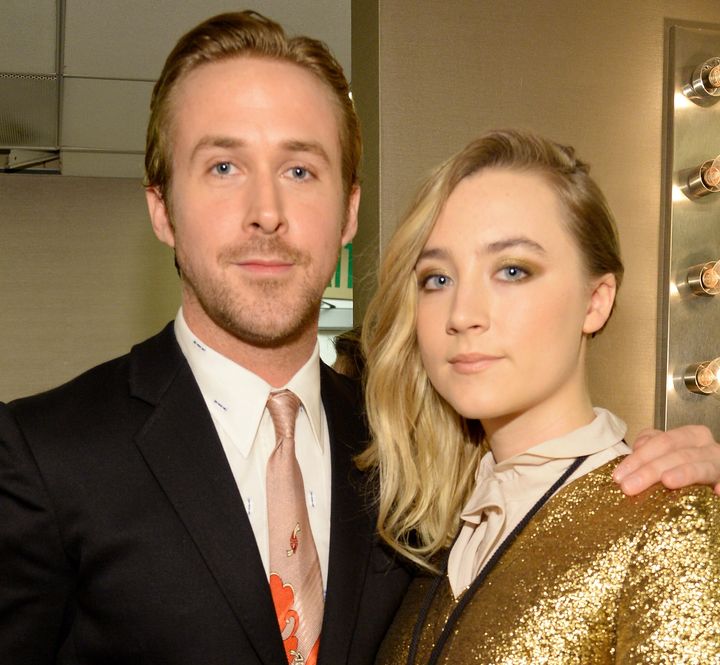 Ryan Gosling and Saoirse Ronan in 2015.