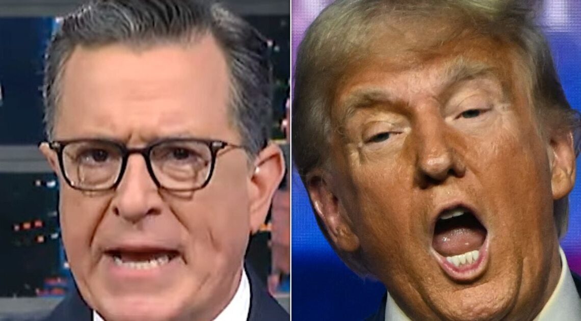 Stephen Colbert Spots Nazi Parallel In Trump's Newly Revealed Obsession