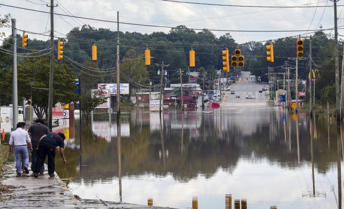 Water and power outages from Helene test Carolinas and Georgia