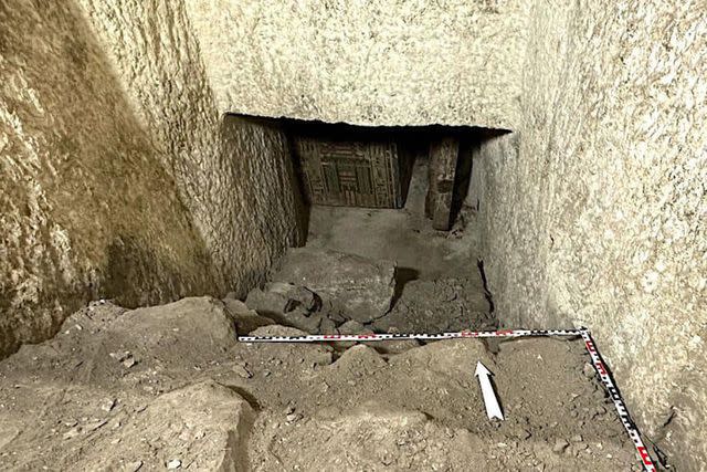 Ministry of Tourism and Antiquities/facebook The Egyptian-German archaeological mission discovered the tomb of Idi