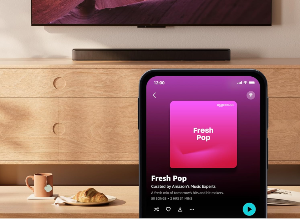A soundbar.