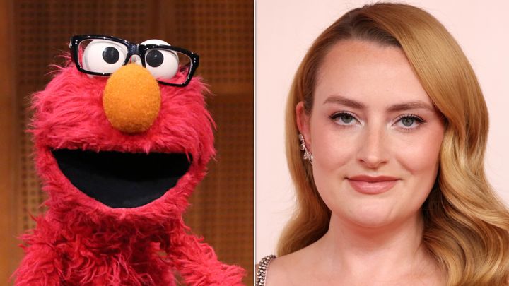 "Sesame Street" star Elmo and comedian Amelia Dimoldenberg recently met up for a Chicken Shop Playdate.