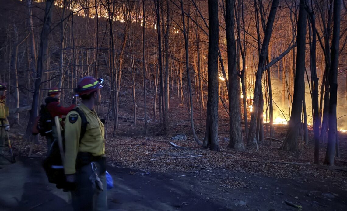 Greenwood Lake wildfire prompts evacuations in New Jersey, Northeast