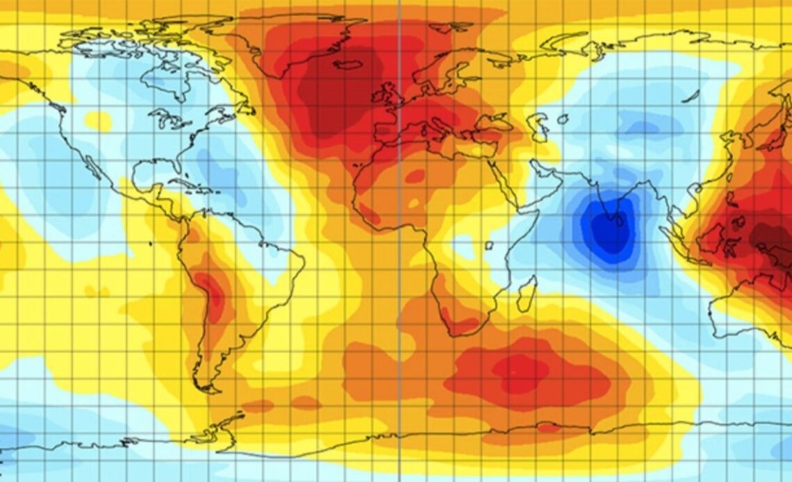 Indian Ocean gravity hole: The dent in Earth's gravitational field created by the death of an ancient ocean