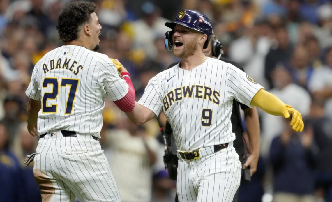 Milwaukee Brewers infielder Willy Adames