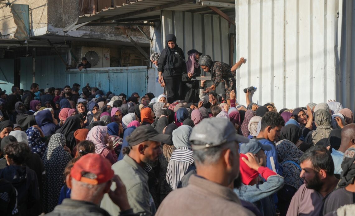 Many in Gaza are eating just once a day, as hunger spreads amid aid issues