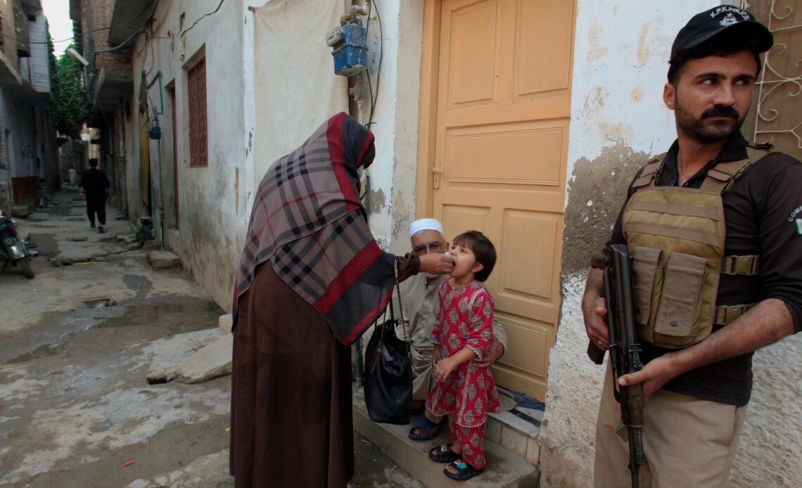 Pakistan reports new polio case in northwest, raising nationwide tally to 50 cases this year