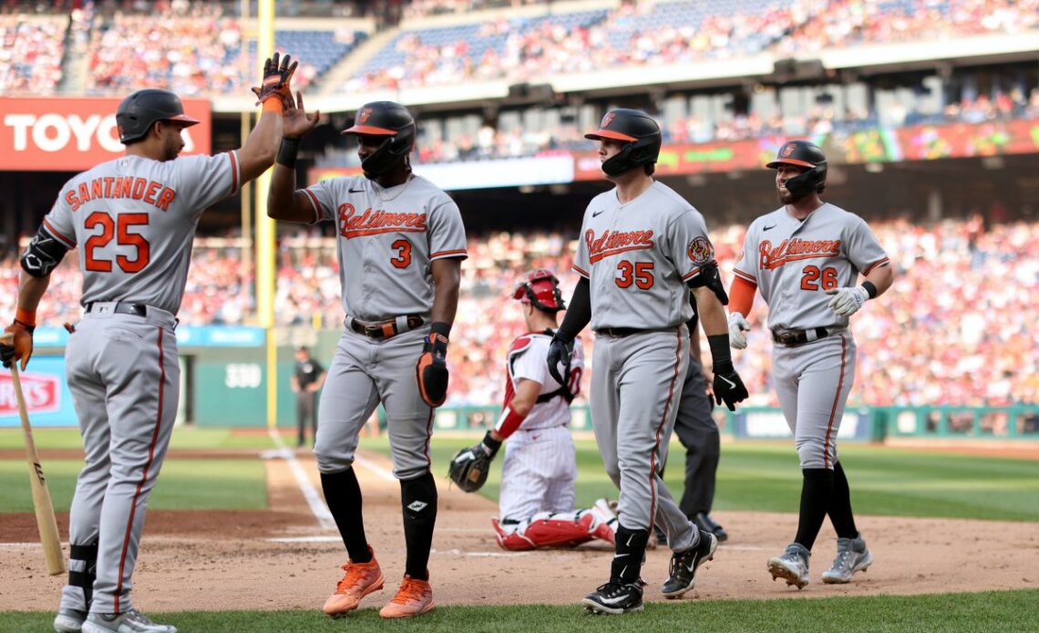 Baltimore Orioles outfielder Anthony Santander