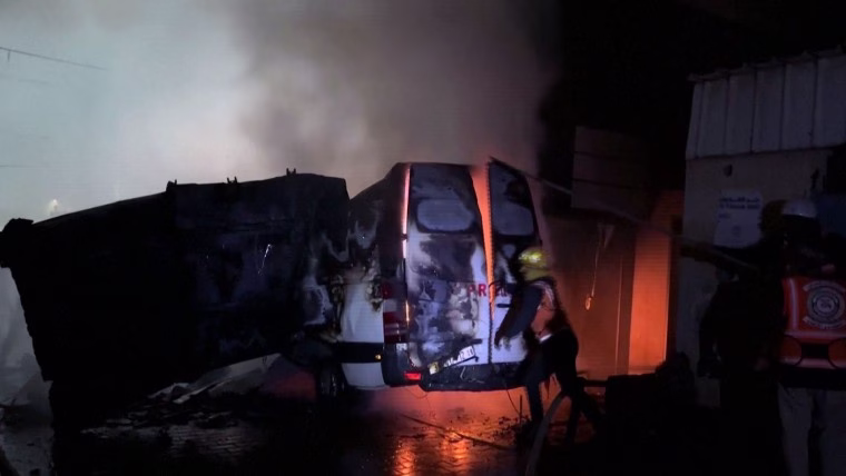 Israeli strike kills five journalists in central Gaza