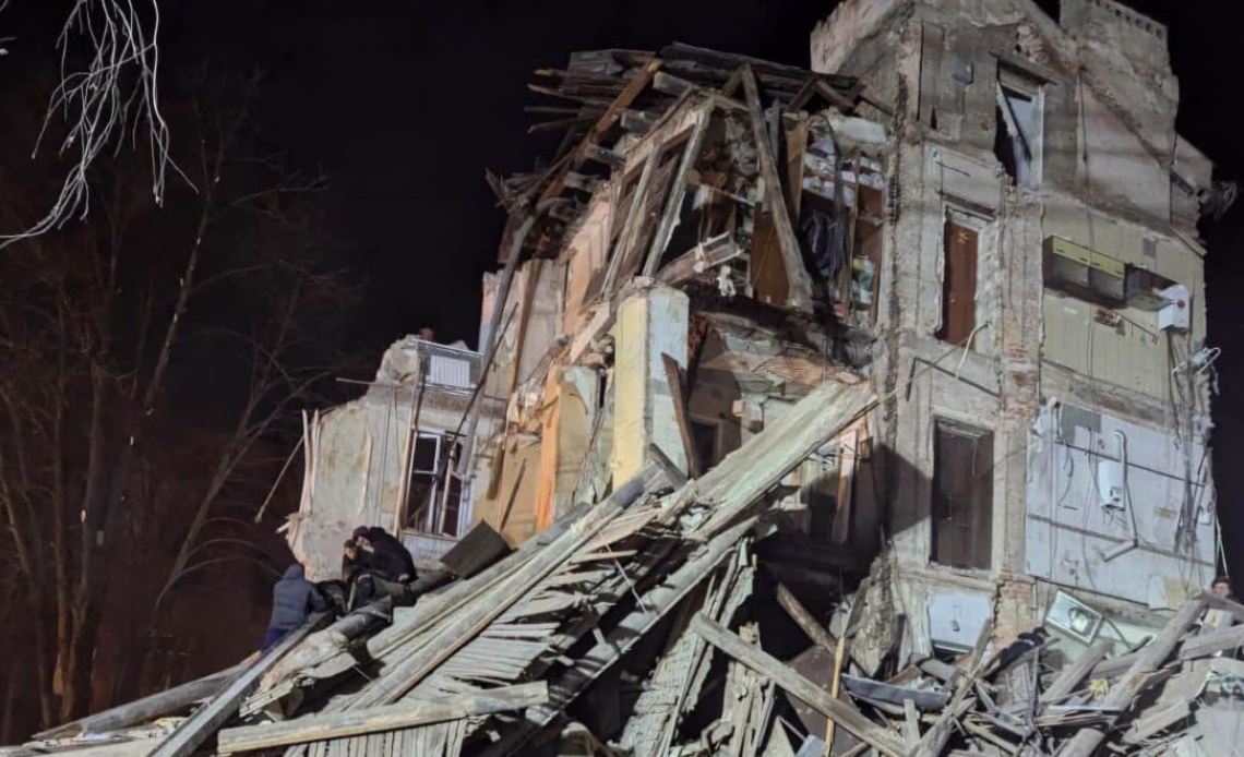 Woman rescued from under rubble in Kryvyi Rih after four hours, total of 15 injured