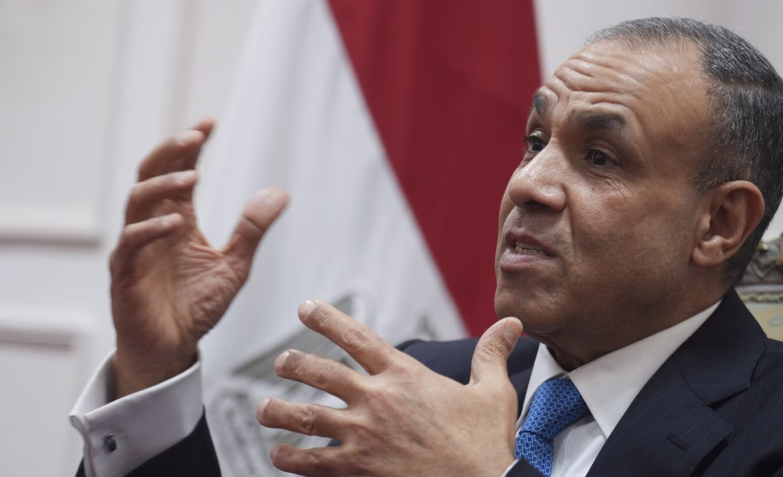 AP Exclusive: Egypt's chief diplomat urges Israel and Hamas to enact ceasefire 'without any delay'