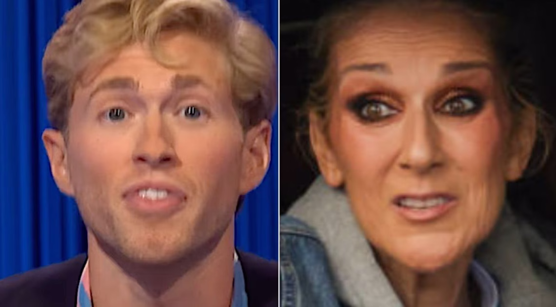 'Jeopardy' Player Thanks Celine Dion, Goes Overboard After He Flubs Dion Clue