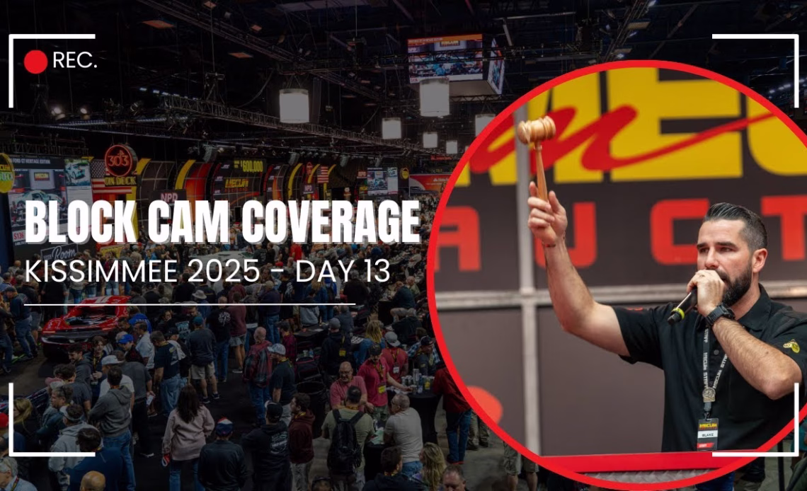 Mecum Kissimmee Day 13: Watch Live