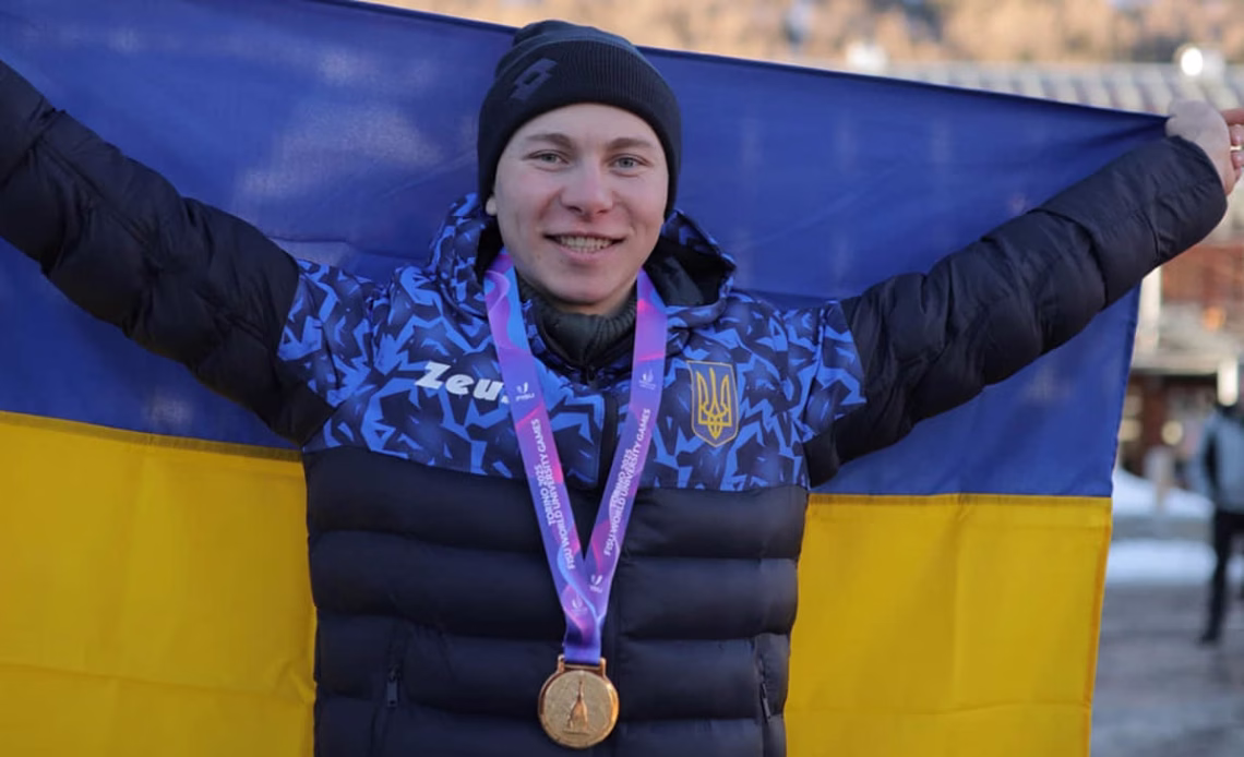 Ukrainian athlete Bohdan Borkovskyi wins bronze in sprint at 2025 World University Games