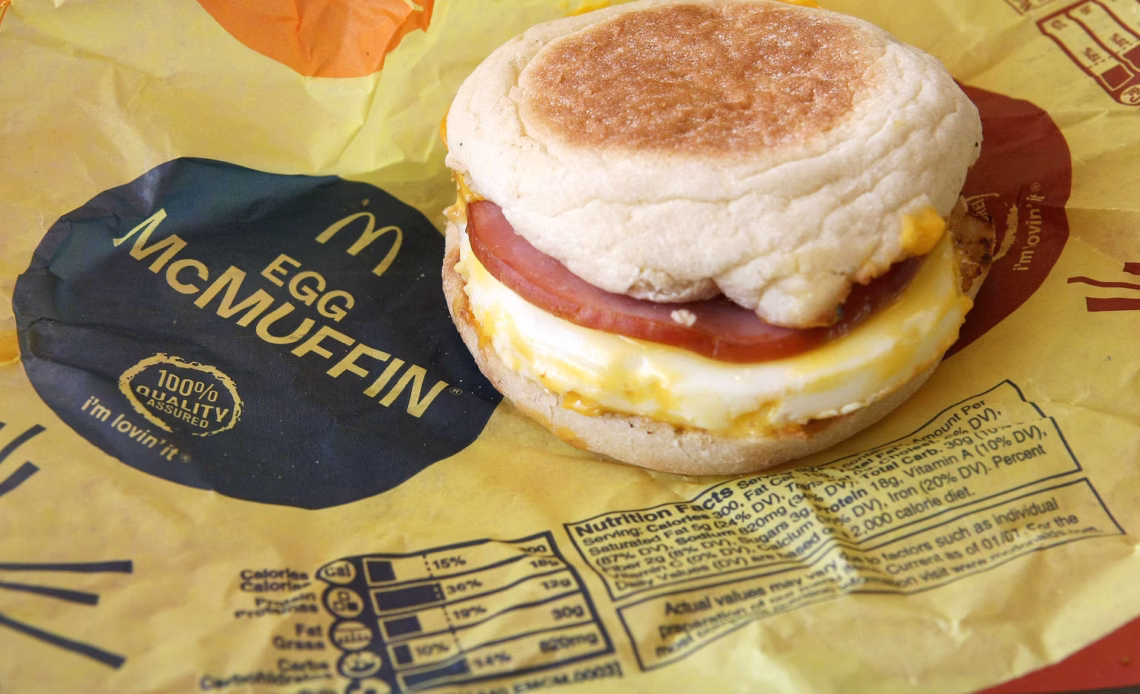 Bucking trend, McDonald's vows no egg surcharges as it preps $1 Egg McMuffin Day
