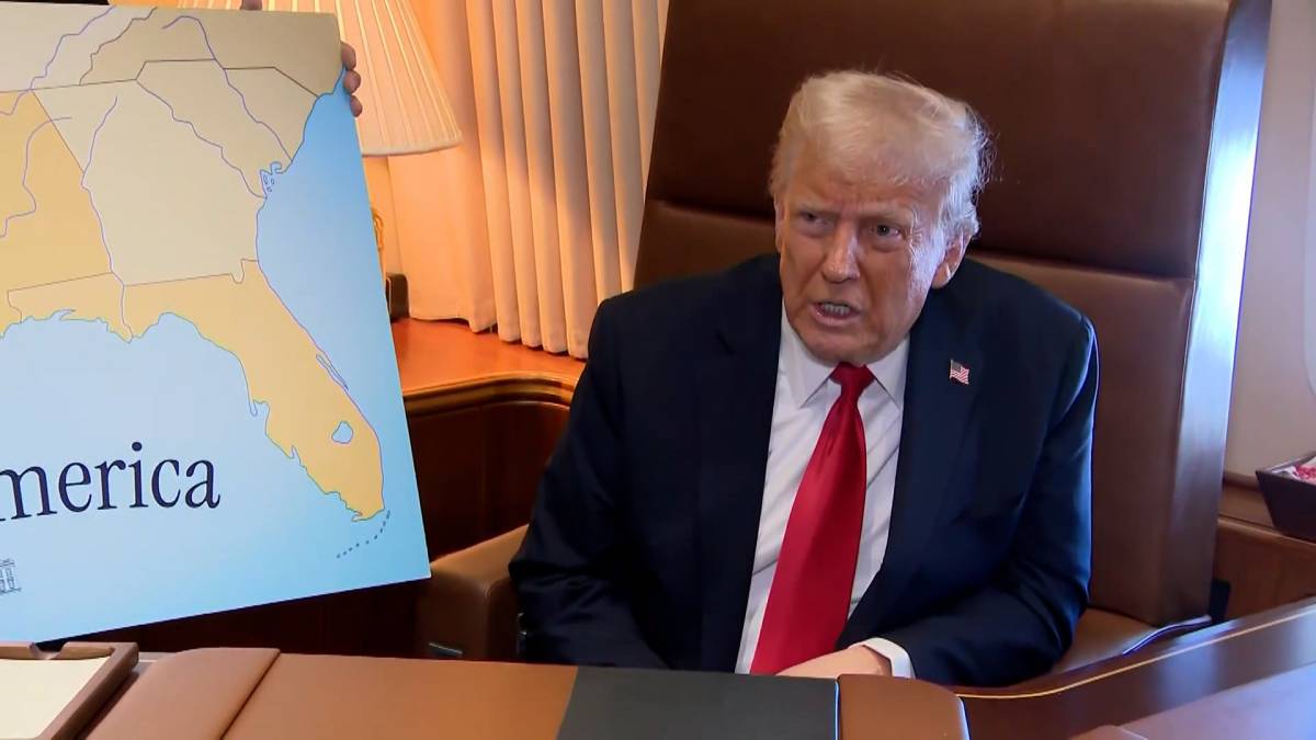 Click to play video: 'Trump declares new tariffs, repeats threats to annex Canada'