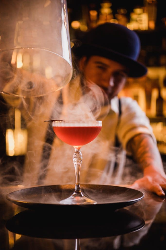 A mafia-grade pisco sour at the Westin’s Alphonse speakeasy? Yes, please! The Westin