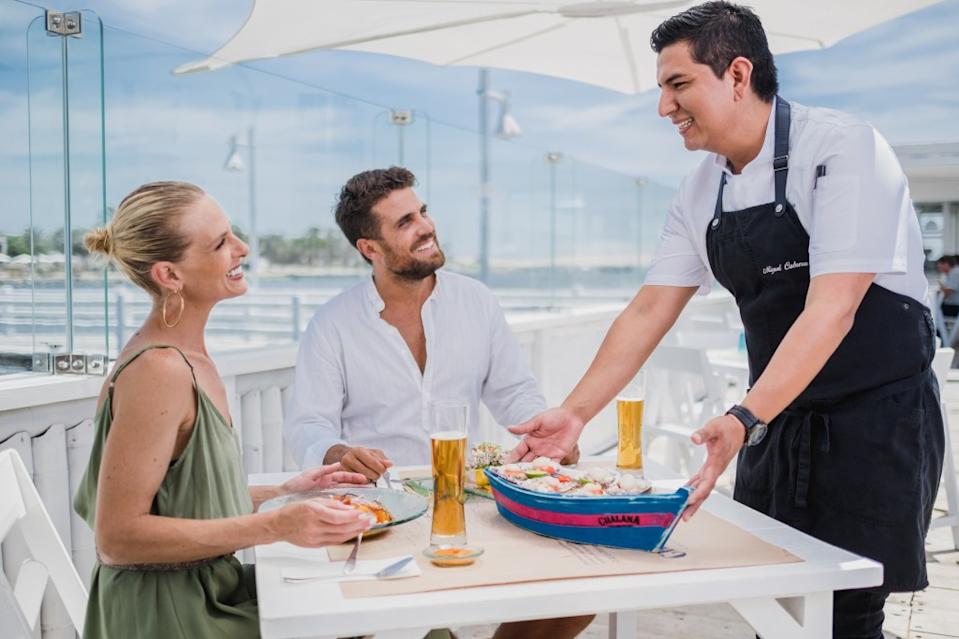 Order the ceviche at the $220/night Hotel Paracas. Hotel Paracas