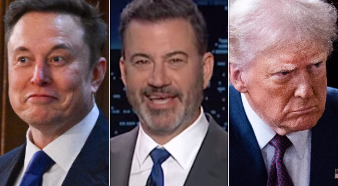 Jimmy Kimmel Shows How Elon Musk's AI Tool Just Turned On Trump