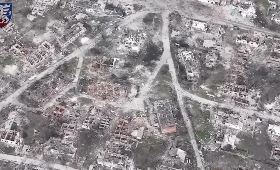 Ukrainian military shows Bilohorivka in Luhansk Oblast after three years of intense battles for village – video