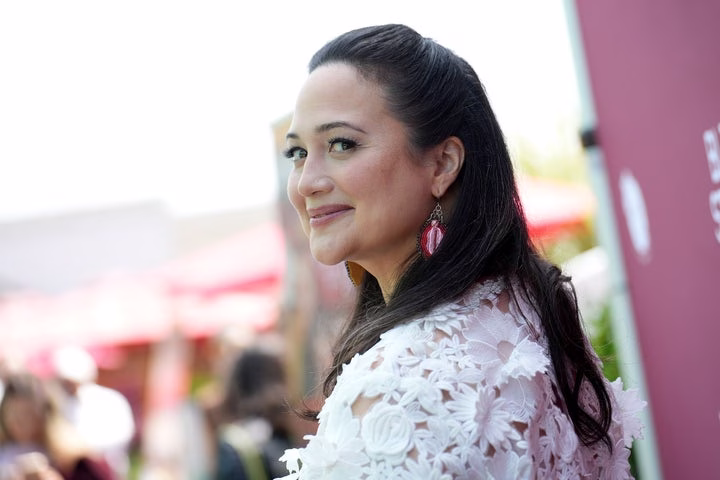 Lily Gladstone currently stars as one half of a Seattle lesbian couple in "The Wedding Banquet," now in theaters.
