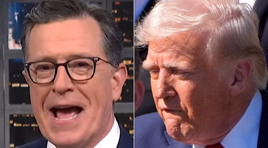 Stephen Colbert Nails Trump's Most Bafflingly Weird Claim Yet