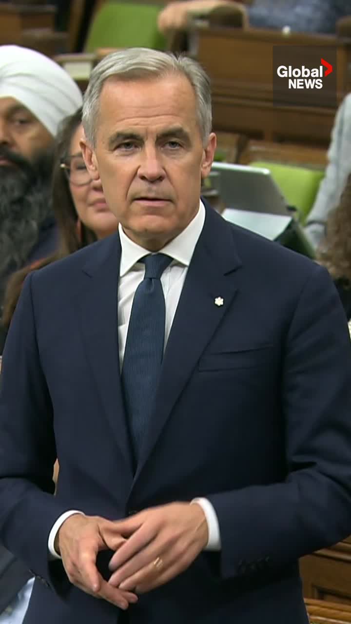 Click to play video: 'Carney slams Trump’s steel tariffs as ‘unlawful, illogical’'