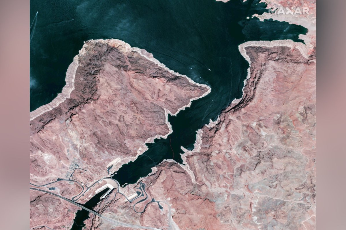 Lake Mead Maxar Image