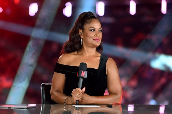 Laila Ali provided commentary during the Netflix-streamed fight between Katie Taylor and Amanda Serrano earlier this month.